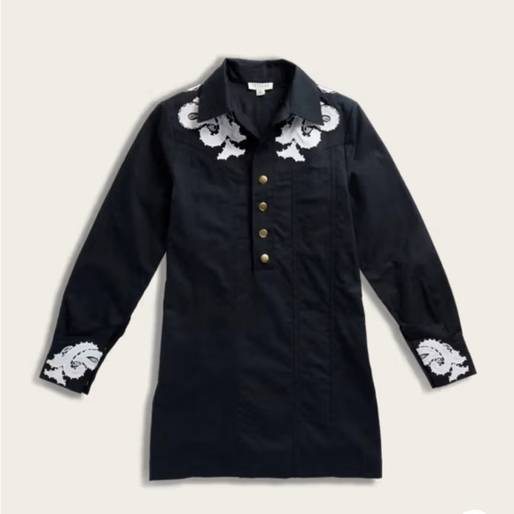 Tecovas Dresses & Skirts - Tecovas Black and White Dress